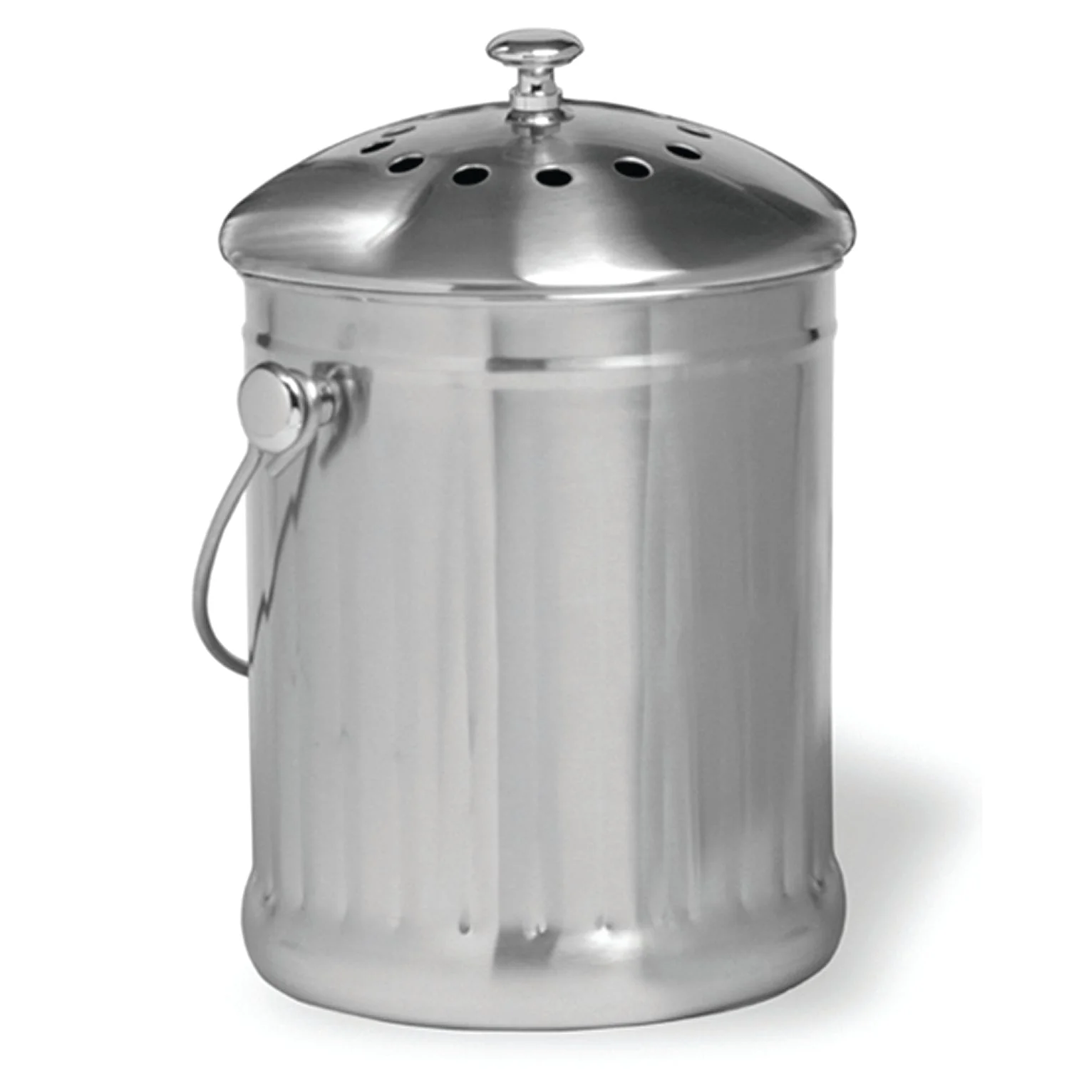 1-Gallon Stainless Steel Compost Keeper