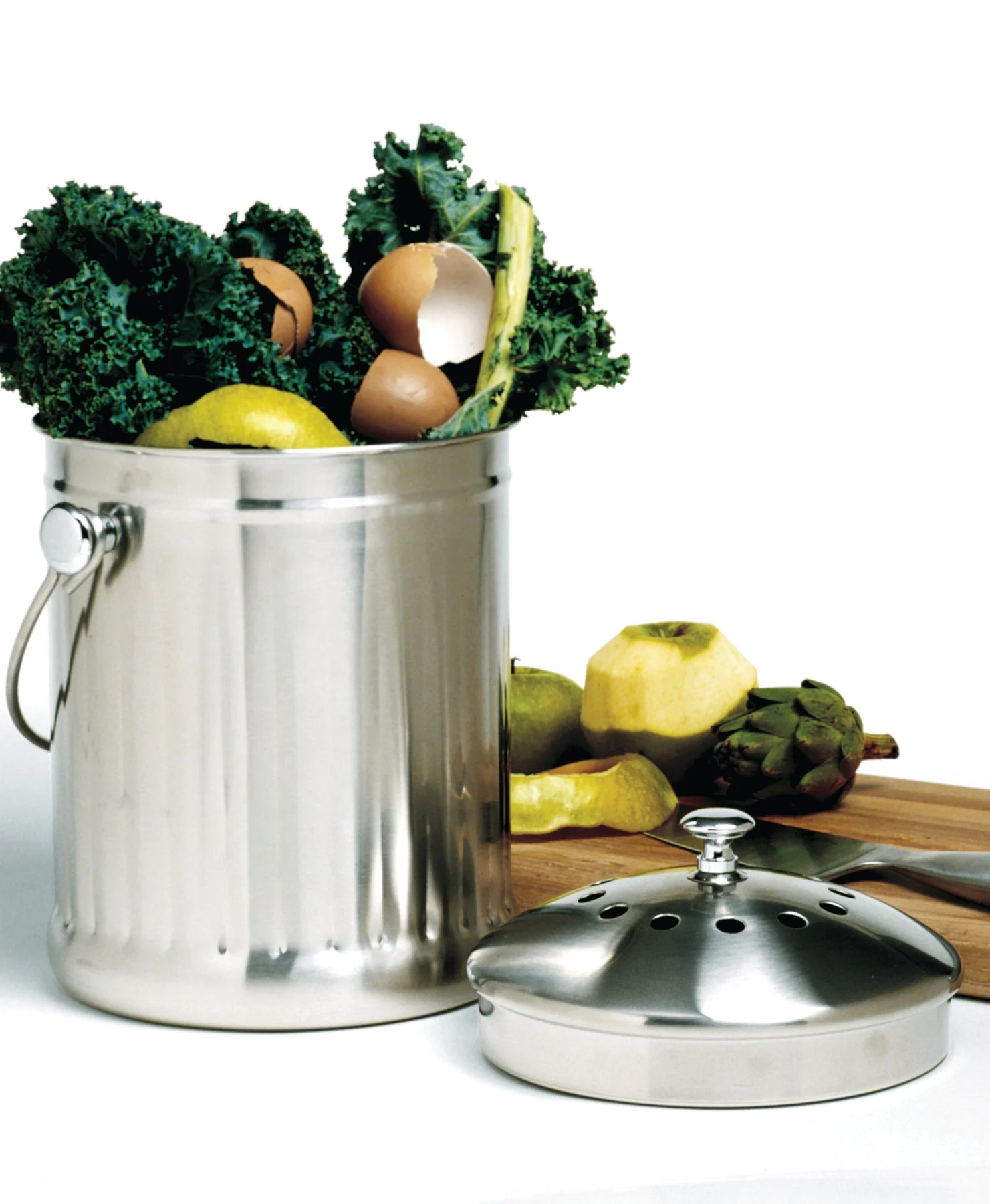 1-Gallon Stainless Steel Compost Keeper - Image 3