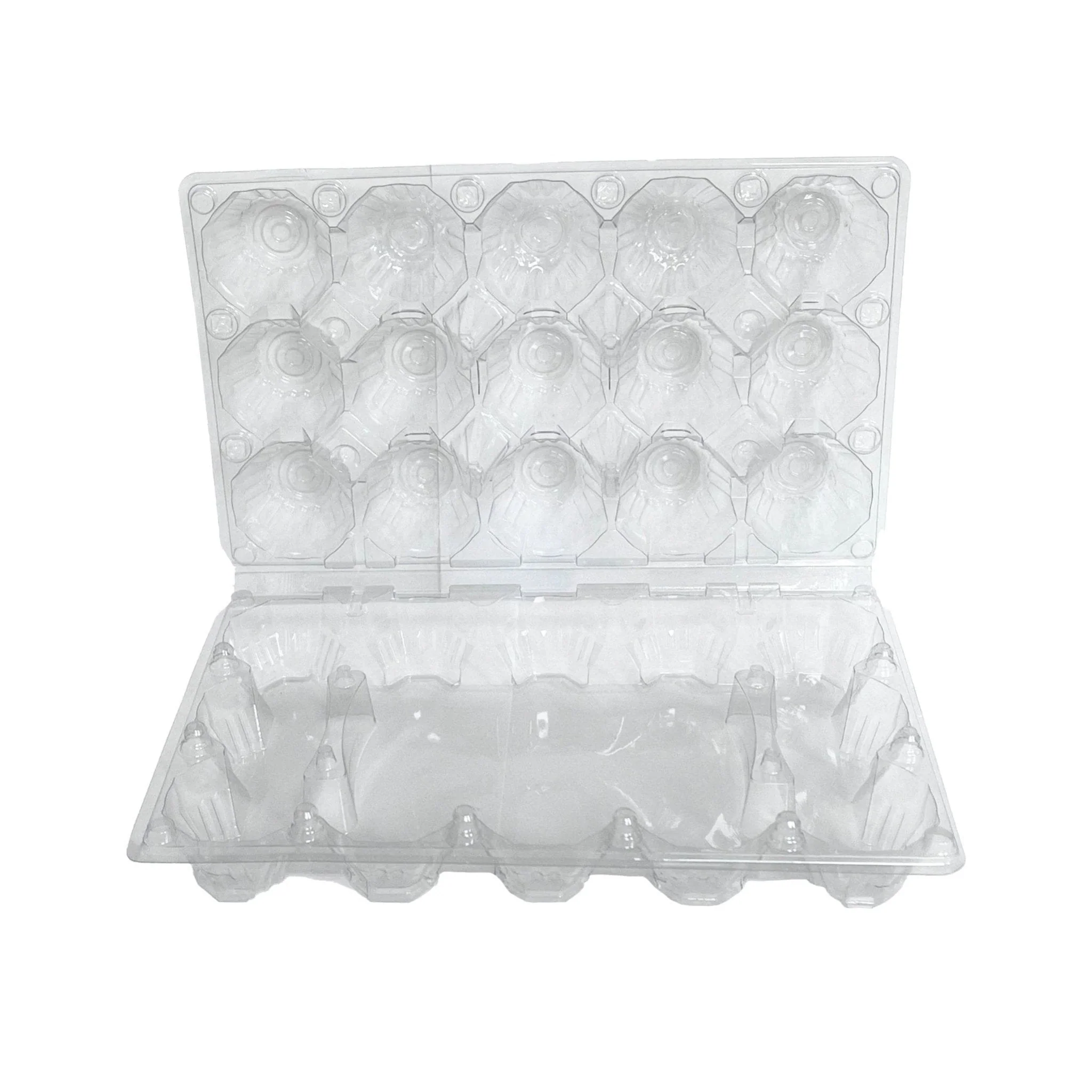 15-Egg Carton - Clear Plastic - Image 3