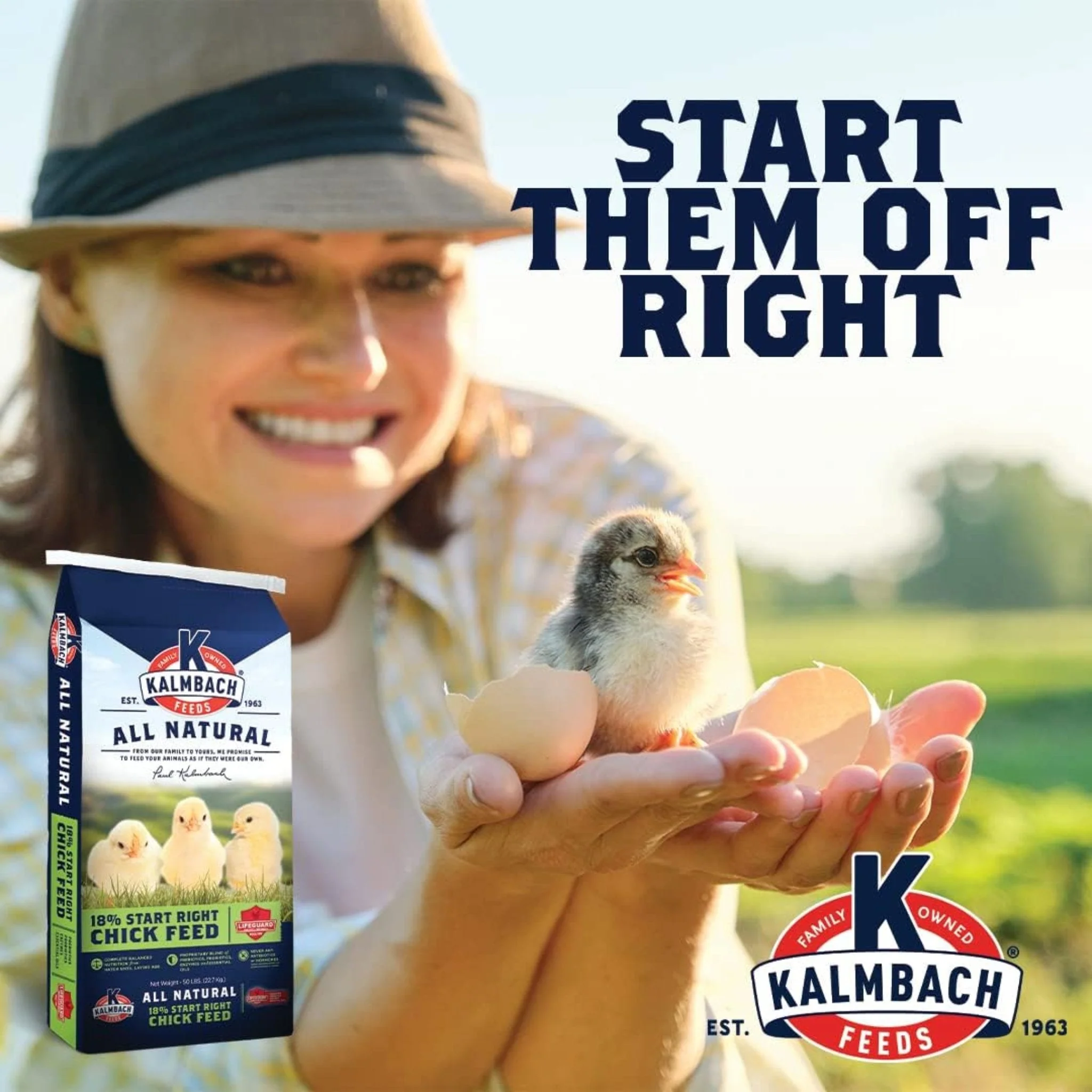18% All Natural Start Right Chick Crumbles - 25 lb - Image 3