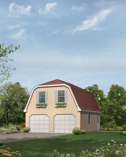 Sierra 2-Car Garage Apartment, E-Plan