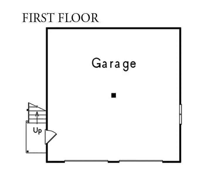 Magdelena 2-Car Garage Apartment, E-Plan - Image 2