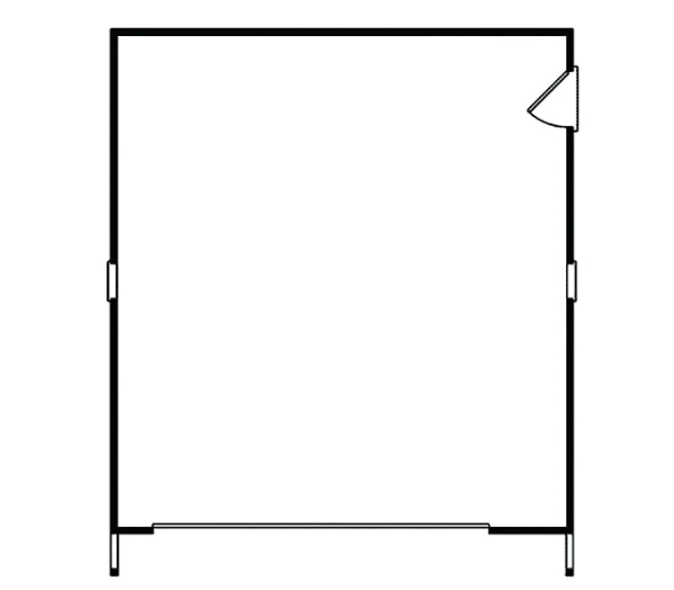 Hadley 2-Car Garage, E-Plan - Image 2