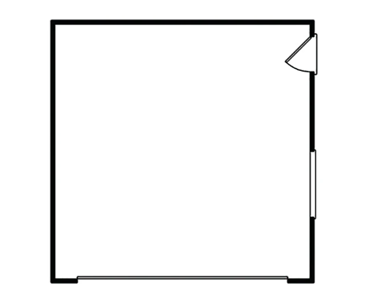 2-Car Hip Roof Garage , E-Plan - Image 2