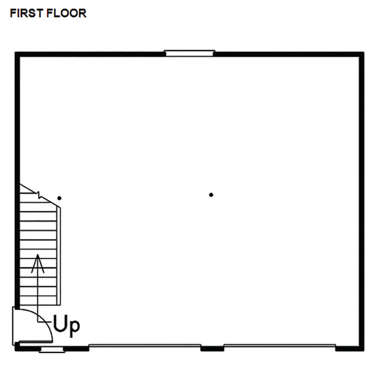 Taryn 2-Car Garage With Loft, E-Plan - Image 2