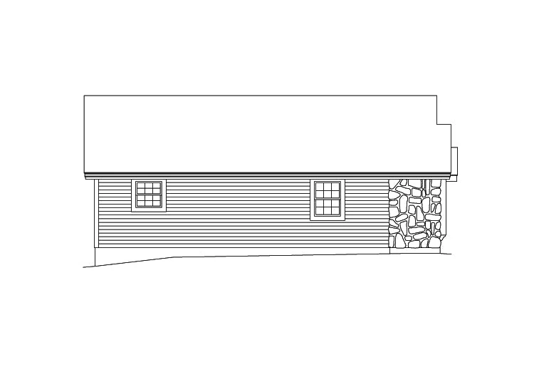 2-Car Garage With Shop And Safety Shelter, E-Plan - Image 6