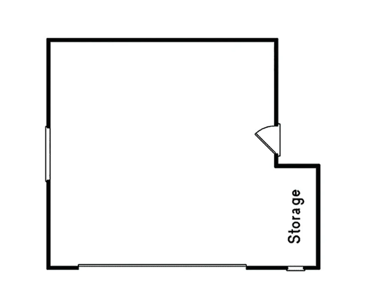 Baldwin Place 2-Car Garage With Storage, E-Plan - Image 2