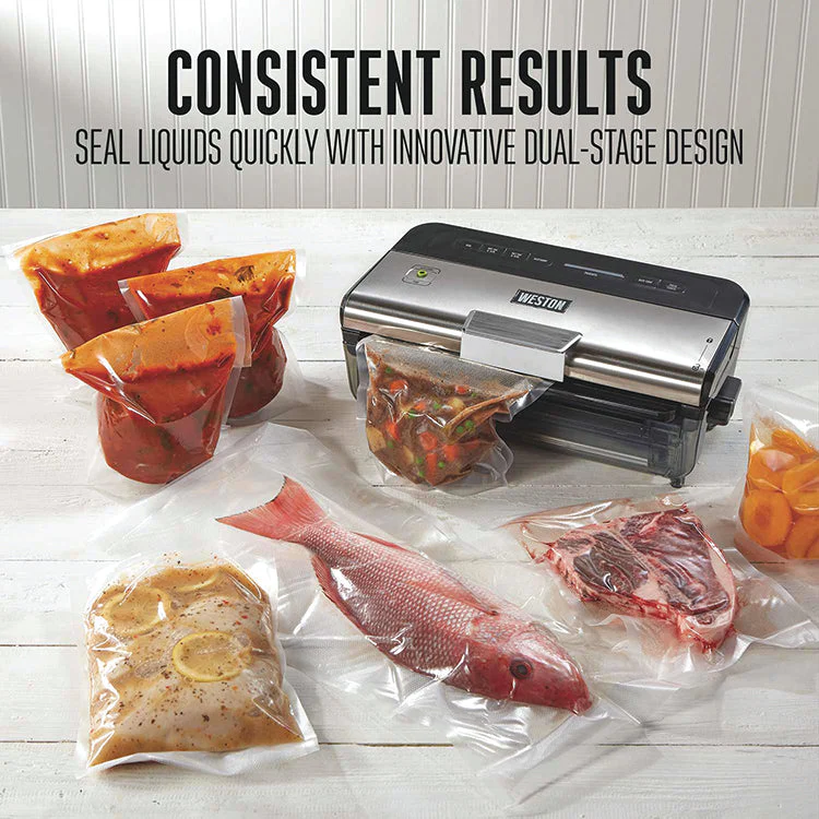 2-In-1 Liquid And Dry Vacuum Sealer With Date Coder Stamp - Image 3