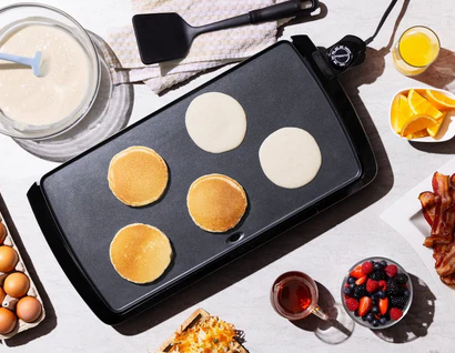 20" Cool-Touch Griddle (Black — Low Profile) - Image 4