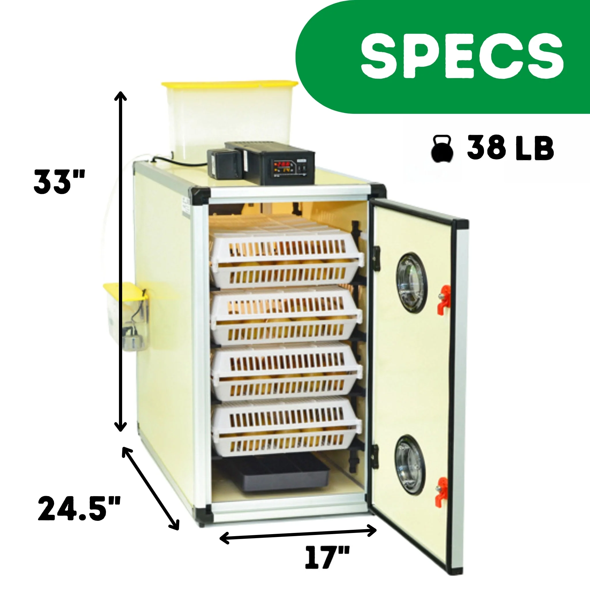 240 Eggs Incubator Kit (120 Set + 120 Hatch) - Image 12