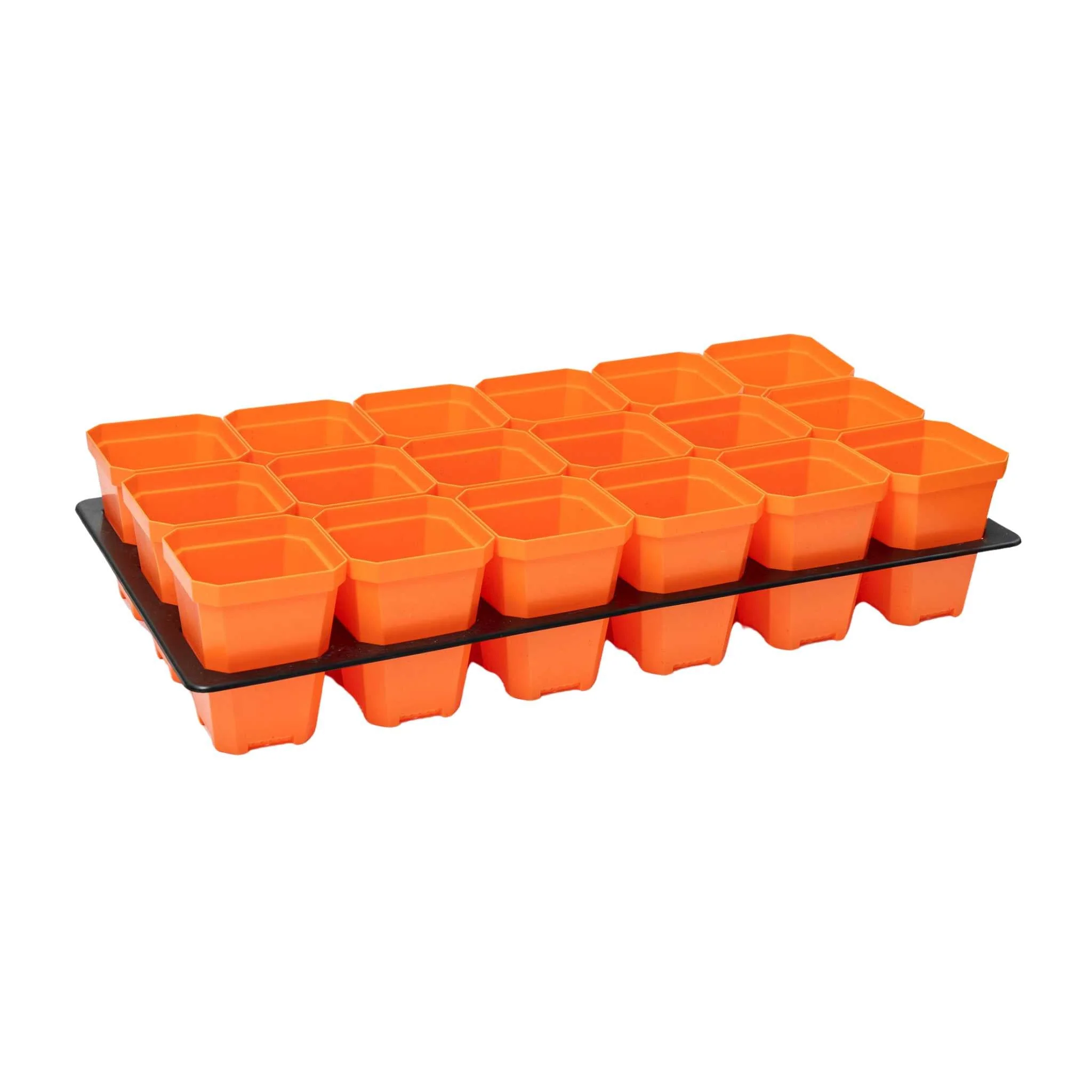 3.3" Heavy Duty Seed Starting Pots with Inserts - Image 4