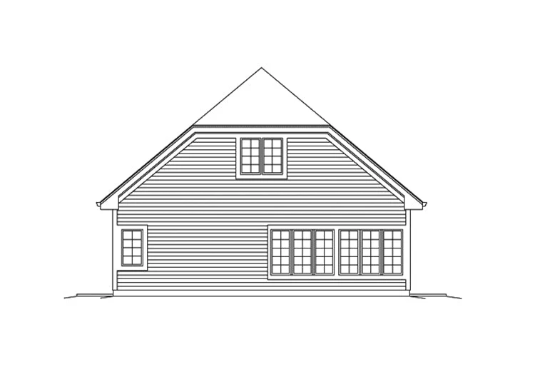 3-Car Garage With Bonus Room, E-Plan - Image 4