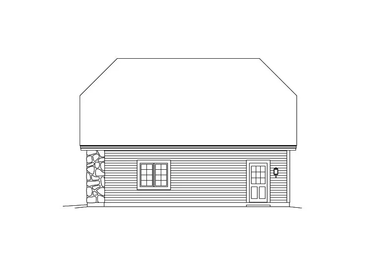 3-Car Garage With Bonus Room, E-Plan - Image 5