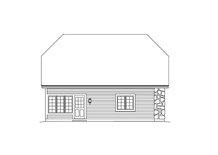 3-Car Garage With Bonus Room, E-Plan - Image 6
