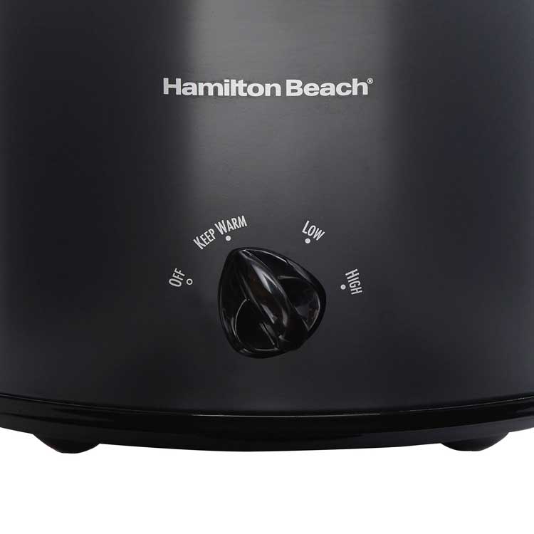 3 Quart Slow Cooker (Matte Black) - Image 2