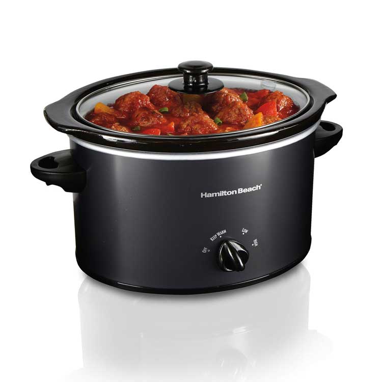 3 Quart Slow Cooker (Matte Black) - Image 4