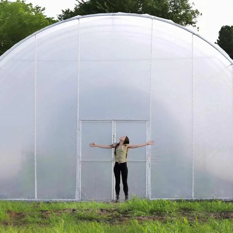 30' Round All-Metal High Tunnel Kit - Image 2