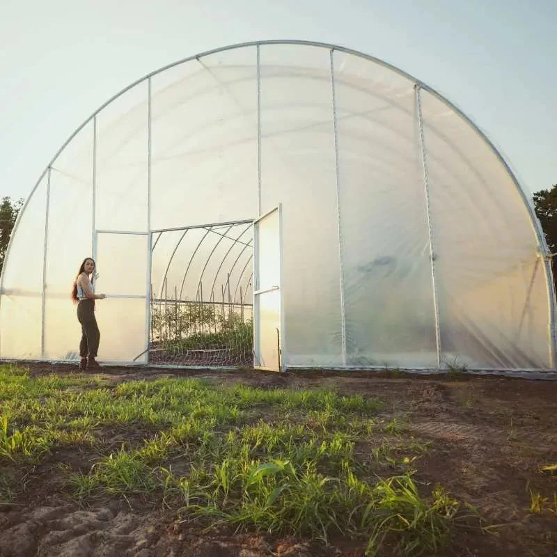 30' Round All-Metal High Tunnel Kit - Image 4