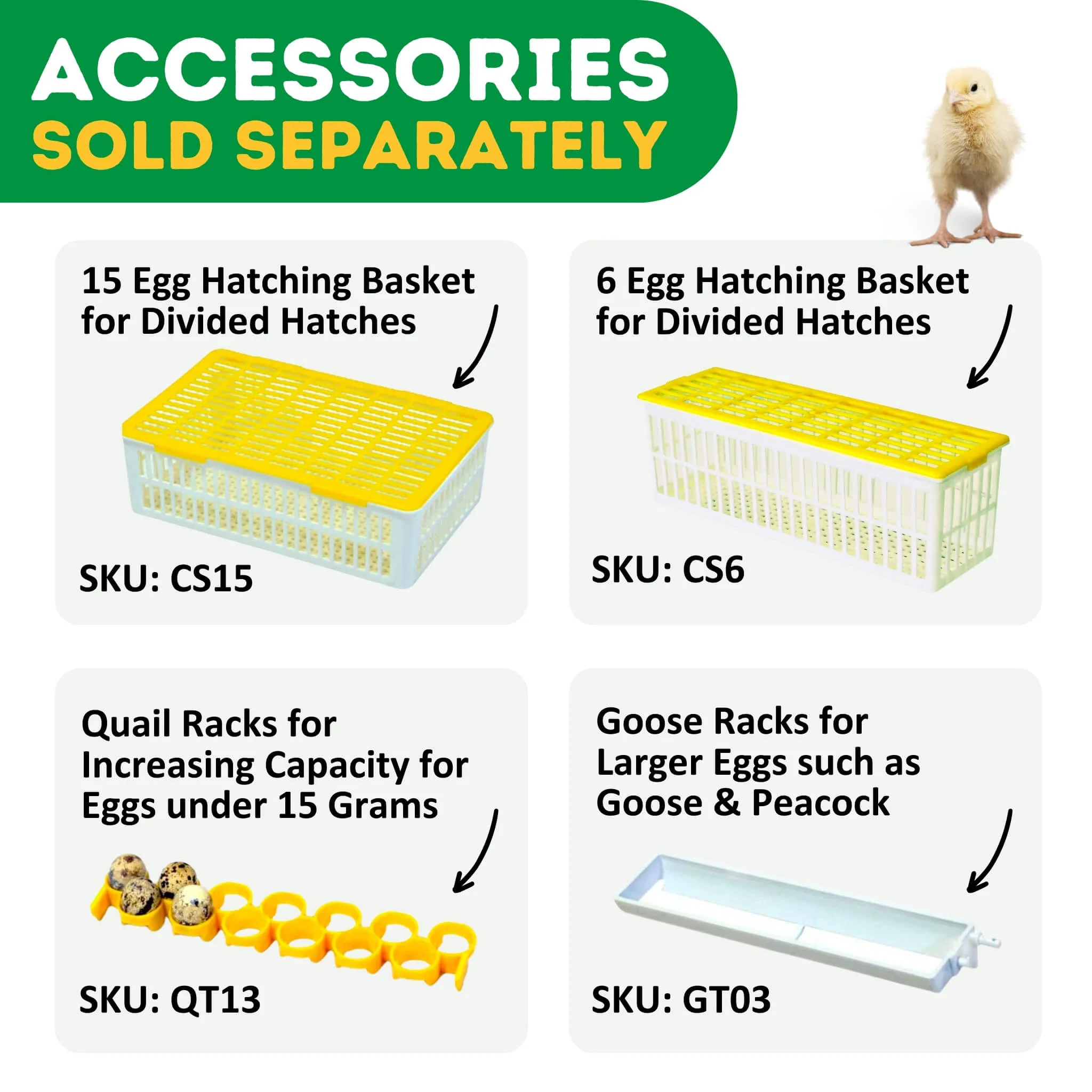 360 Eggs Incubator Kit (180 Set + 180 Hatch) - Image 9