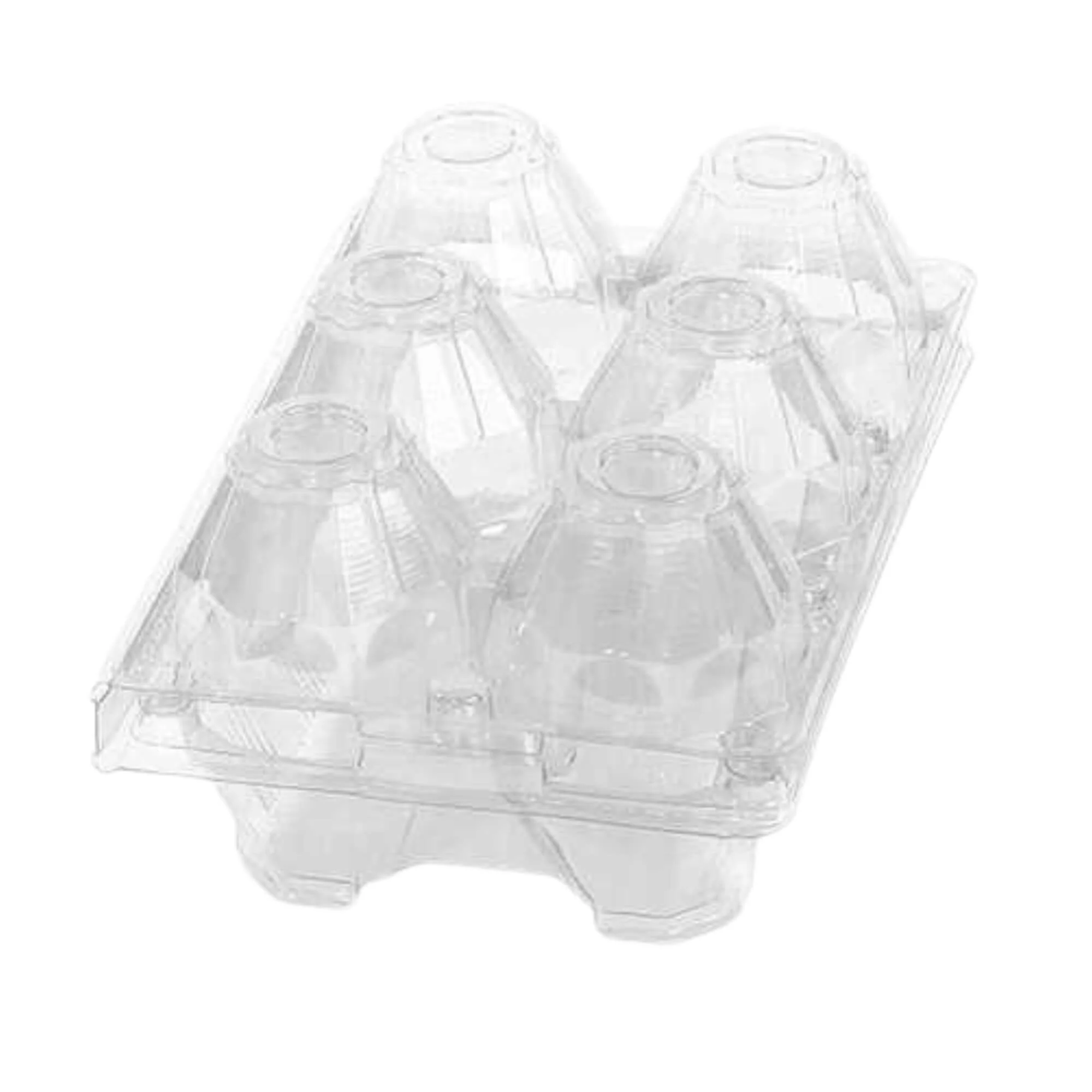 6-Egg Carton - Clear Plastic - Image 11