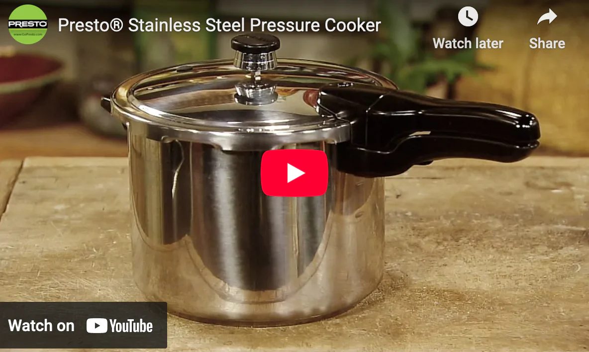 6 Qt. Stainless Steel Pressure Cooker - Image 3