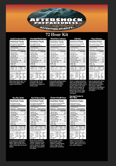 72 Hour Emergency Food Bucket - Image 2