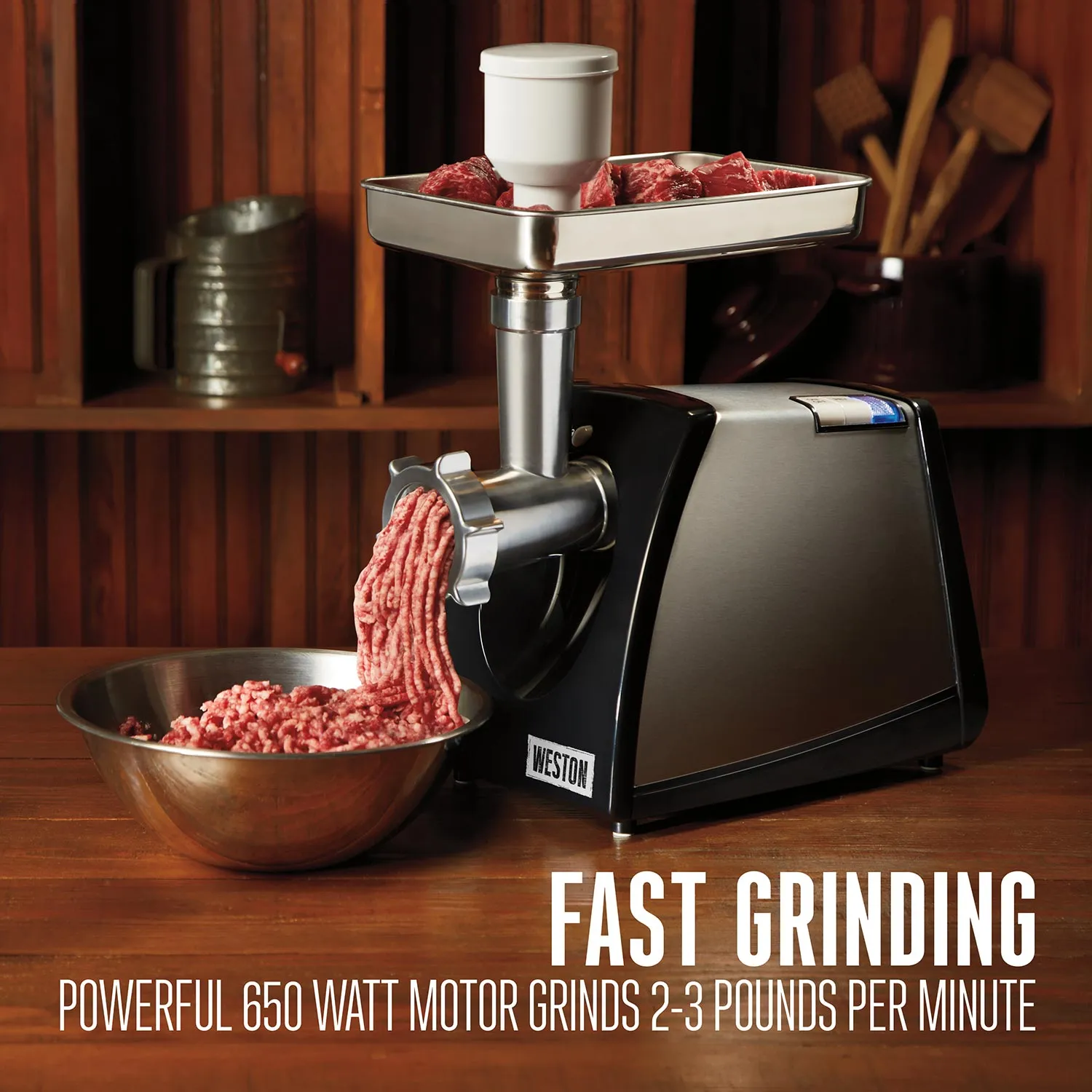 #8 Electric Meat Grinder & Sausage Stuffer - Image 2