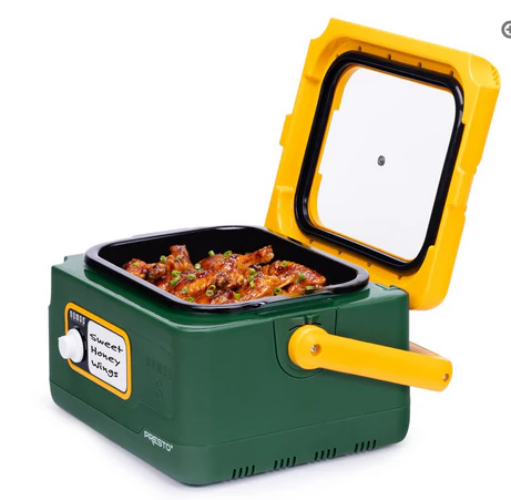 8-Quart Nomad™ Traveling Slow Cooker — Green/Yellow - Image 3