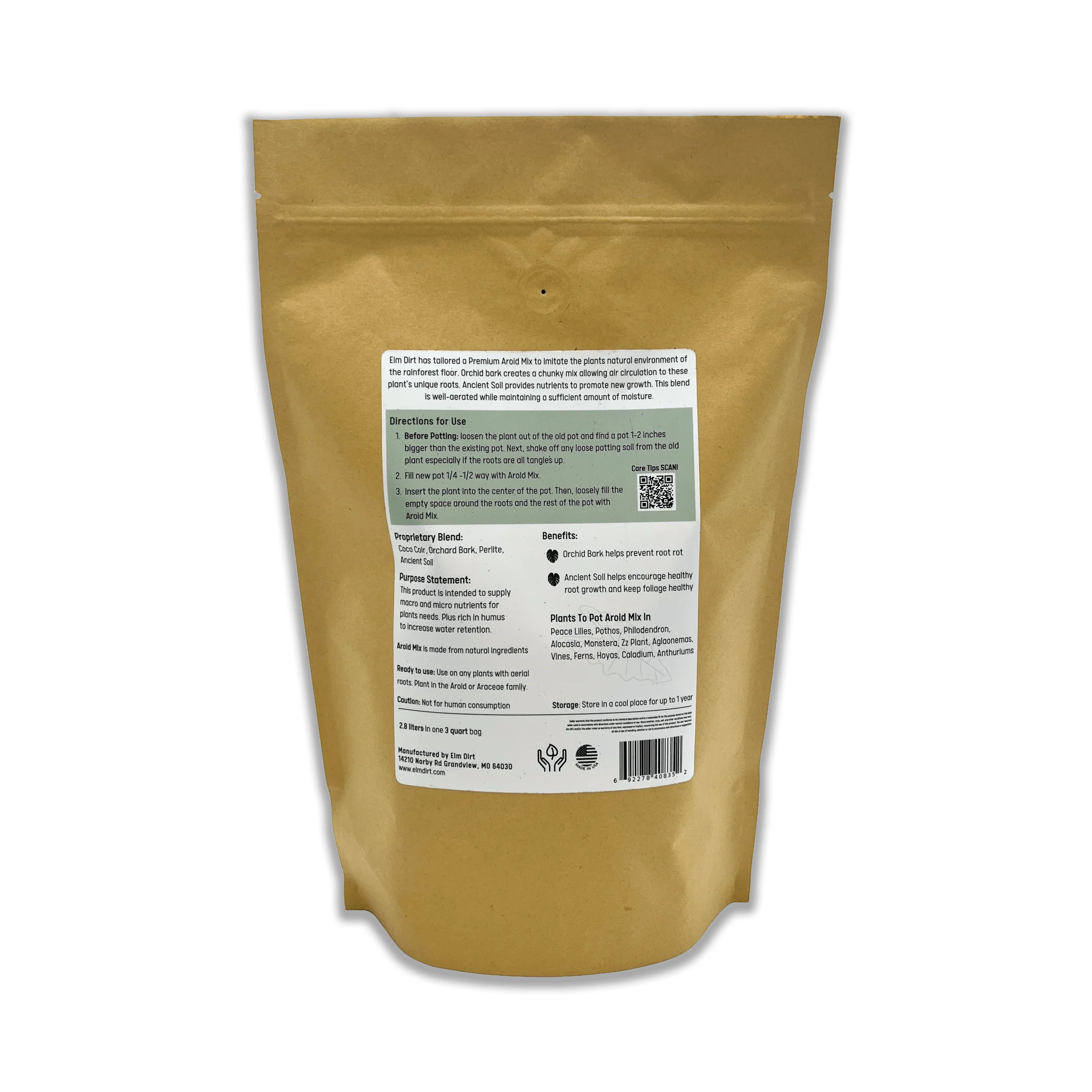 Premium Aroid Mix For Tropical Plants - Image 3
