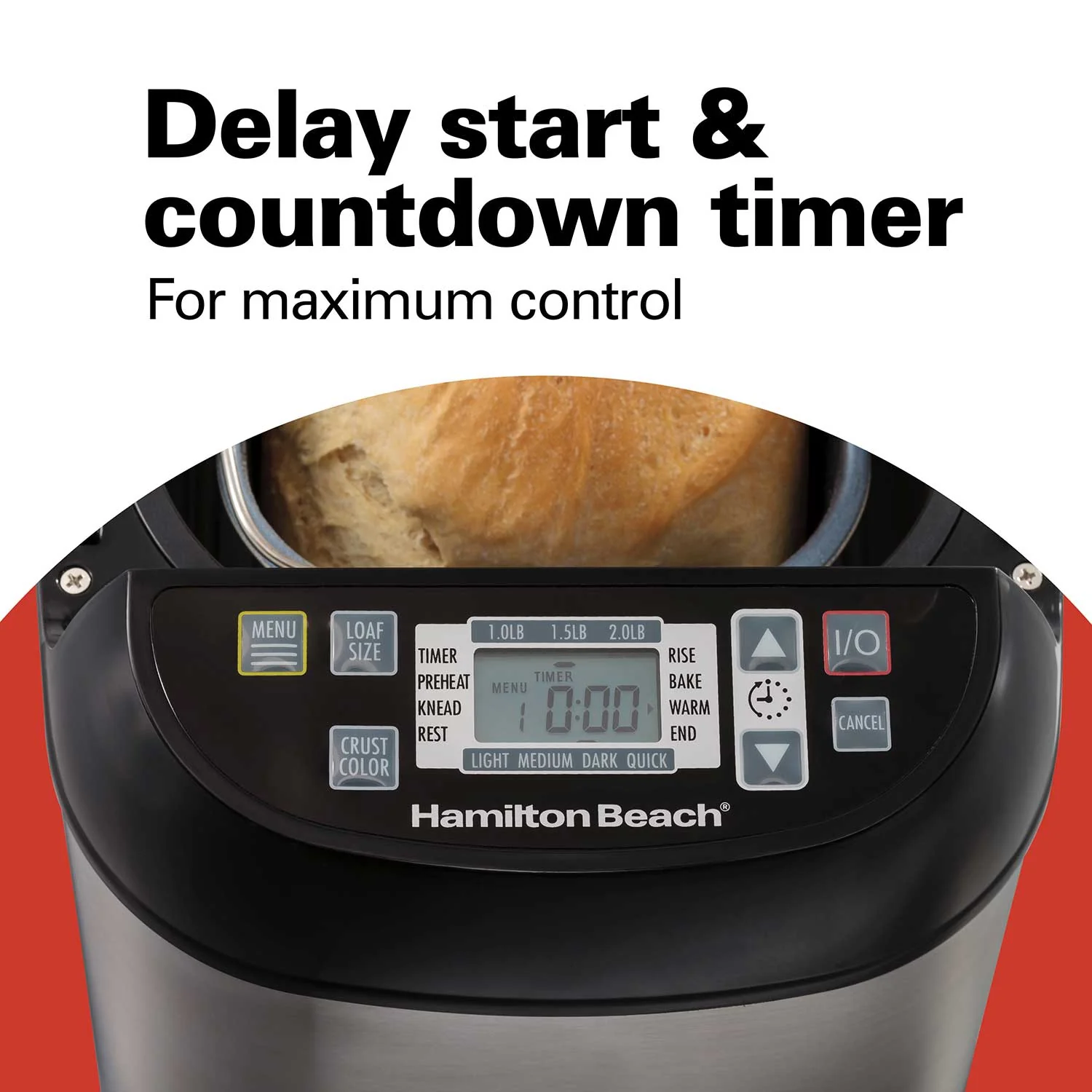 ARTISAN DOUGH & BREAD MAKER, BLACK & STAINLESS - Image 7
