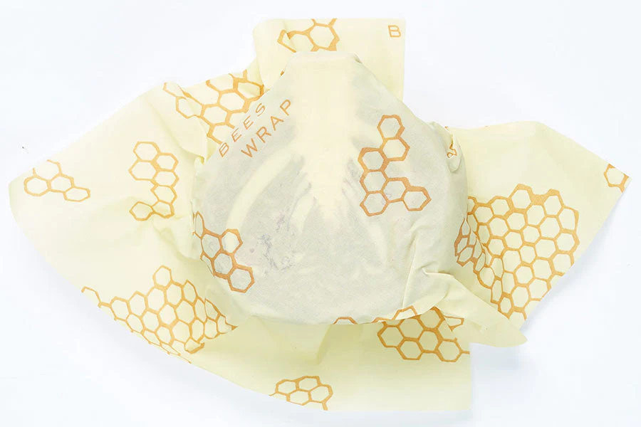 BEE'S WRAP 3-PACK ASSORTED SIZE WRAPS (S,M,L)- HONEYCOMB - Image 2