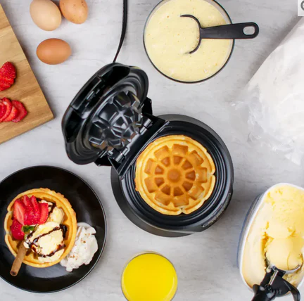 Belgian Waffle Bowl Maker - Image 4