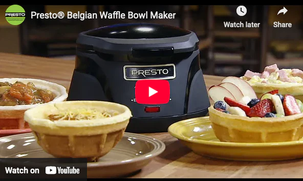 Belgian Waffle Bowl Maker - Image 6