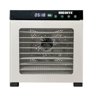 BigBite 10-Tray Stainless Steel Dehydrator - Image 8
