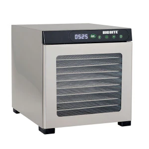 BigBite 10-Tray Stainless Steel Dehydrator - Image 9