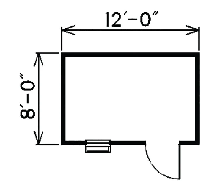 Blaine Storage Shed/Playhouse, E-Plan - Image 2