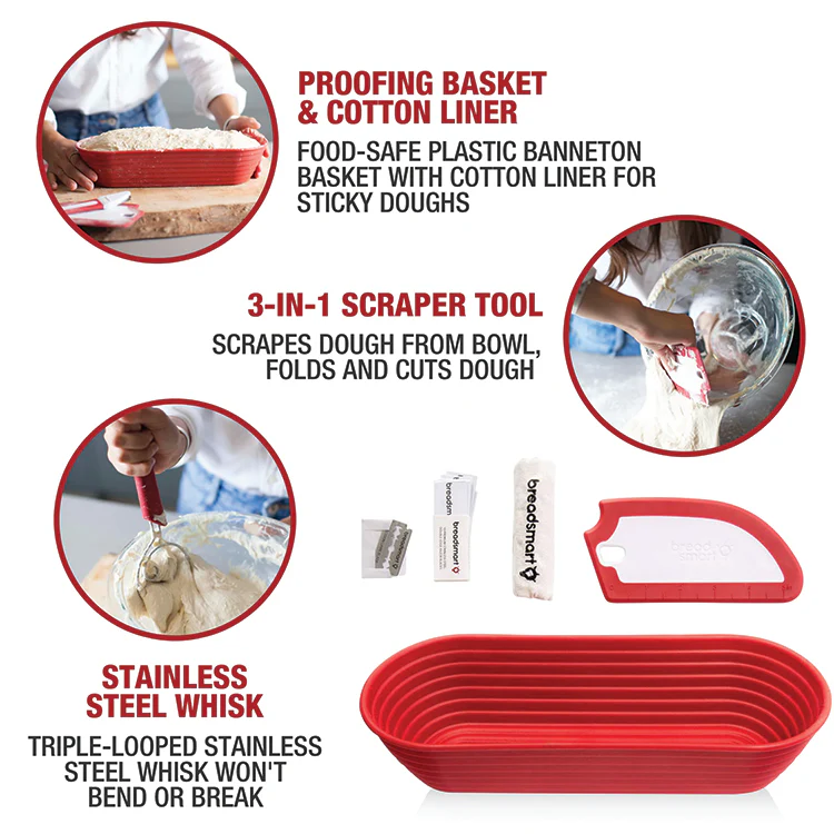 Artisan Bread Making Kit (5-Piece Set) - Image 4