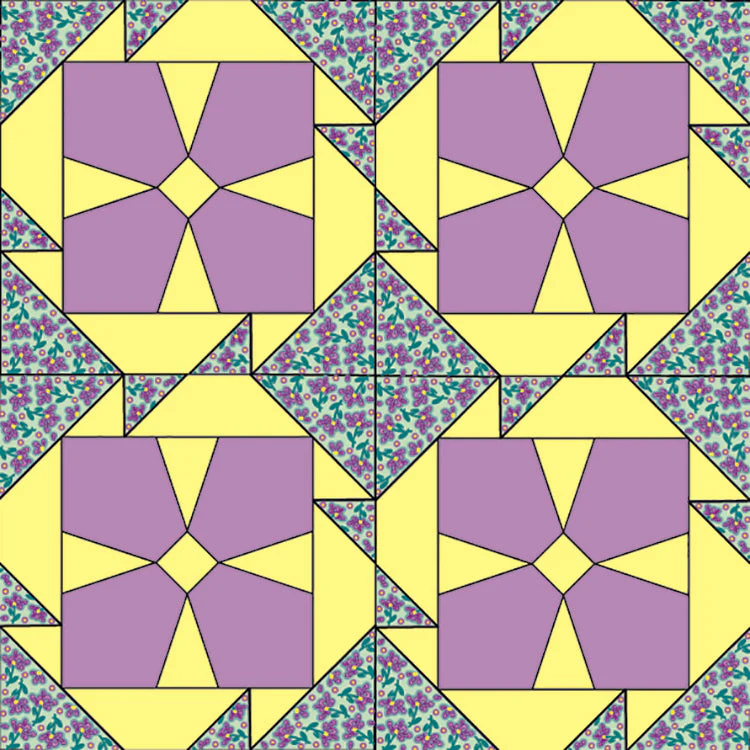 Cappers Pattern #21 Clematis