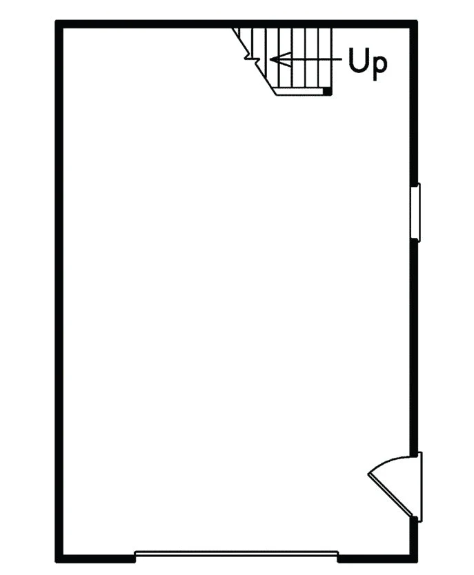 Cheyenne Garage With Loft, E-Plan - Image 2
