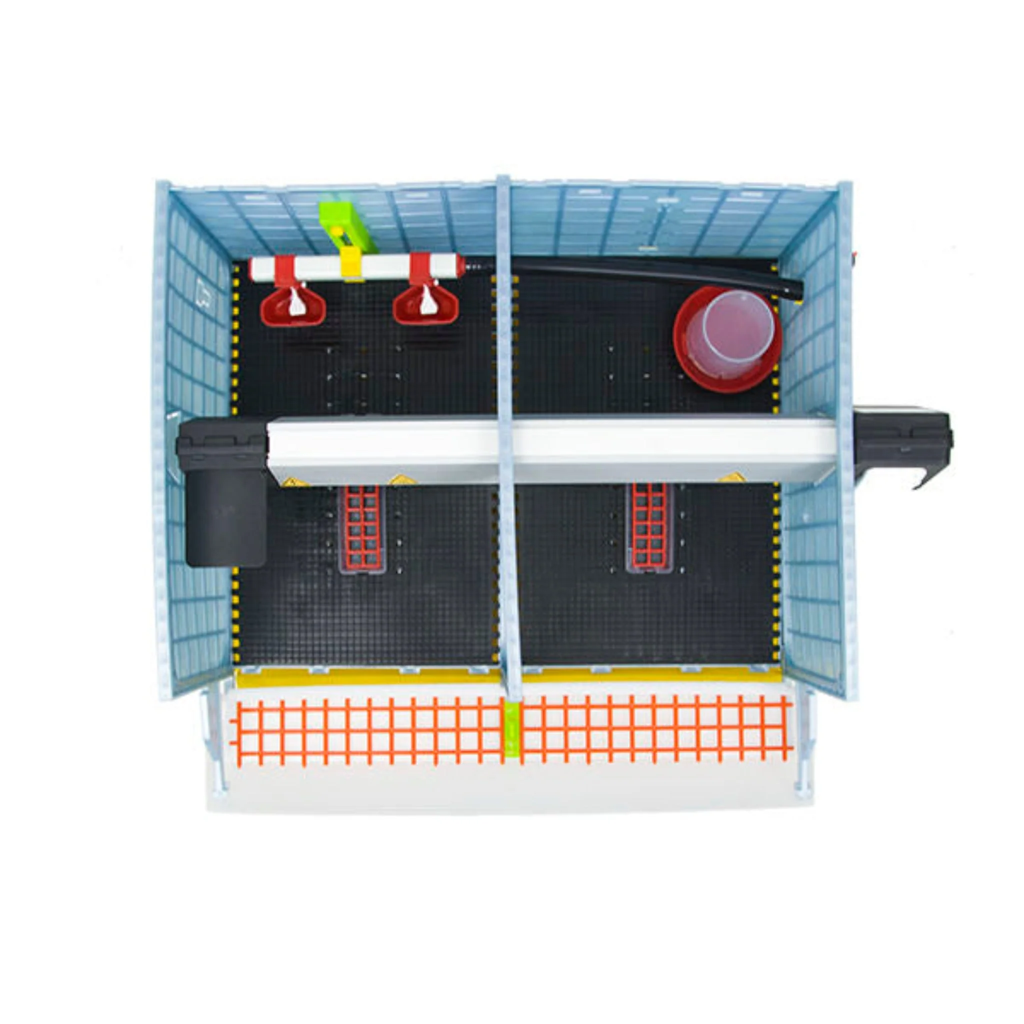 Chick Brooder - 2 Section H:9.5" (Starter Kit for Game Birds and Small Chicken Breeds) - Image 4