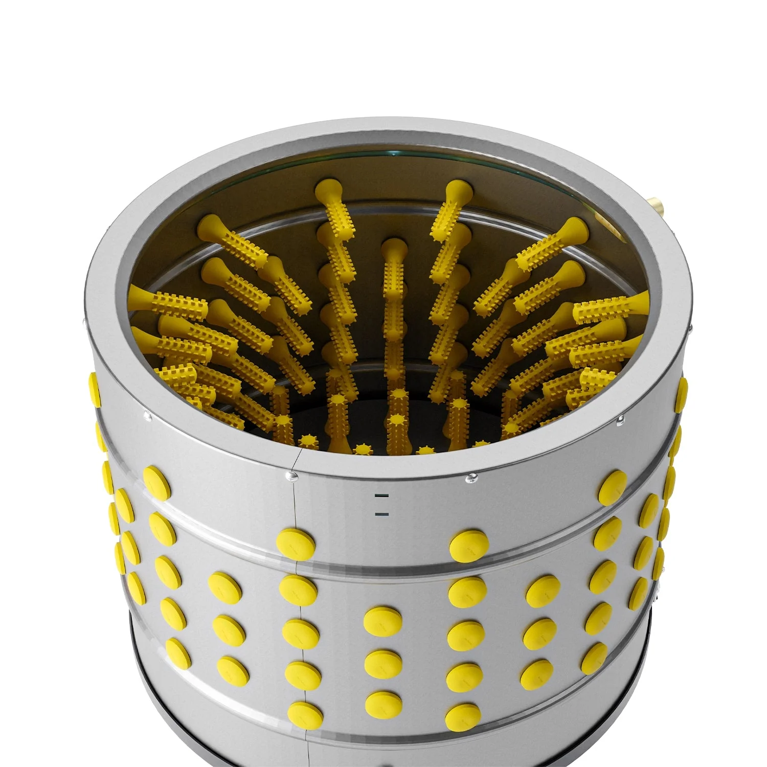 Chicken Plucker with ProA Natural Rubber Fingers - Image 3