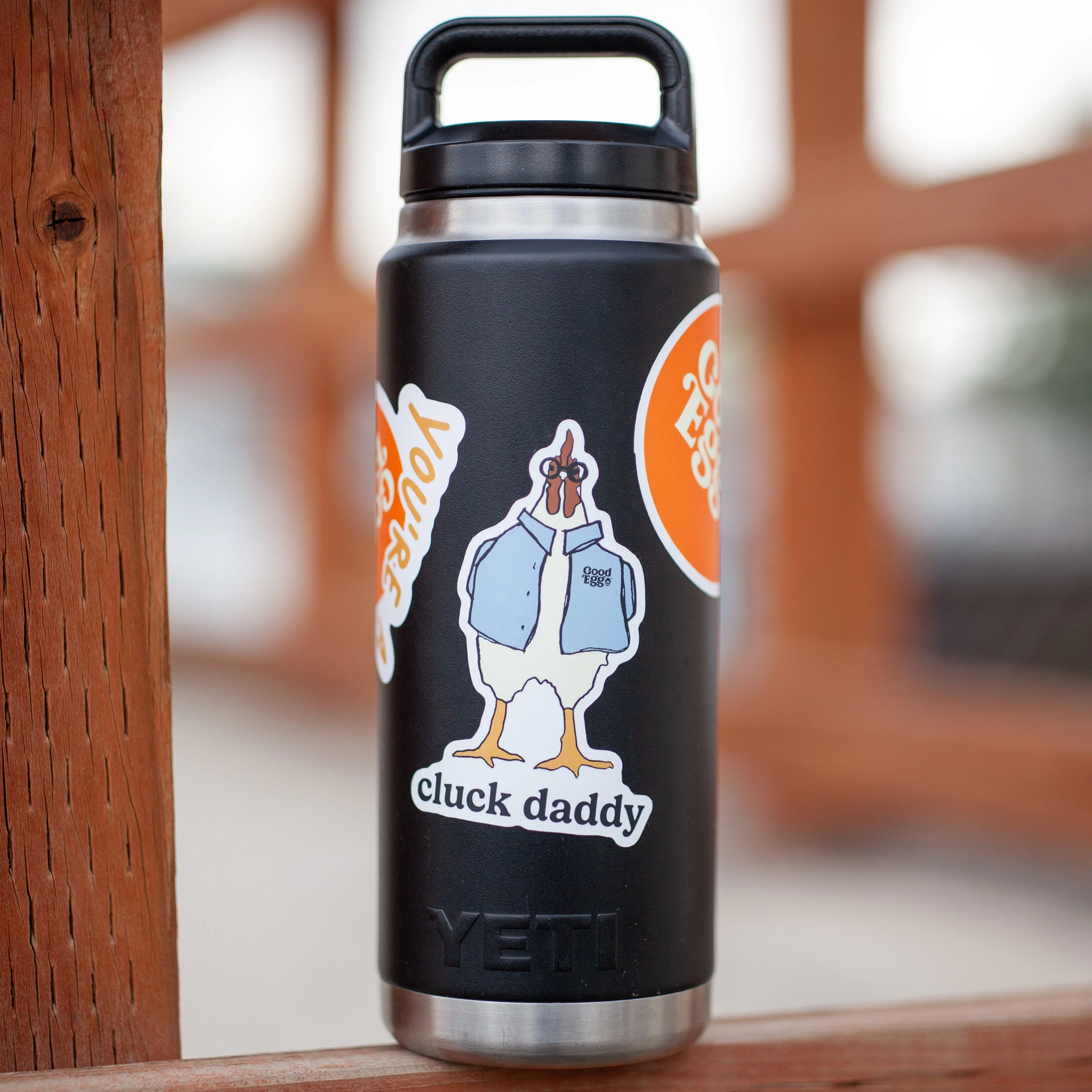 "Cluck Daddy" Sticker - Image 2