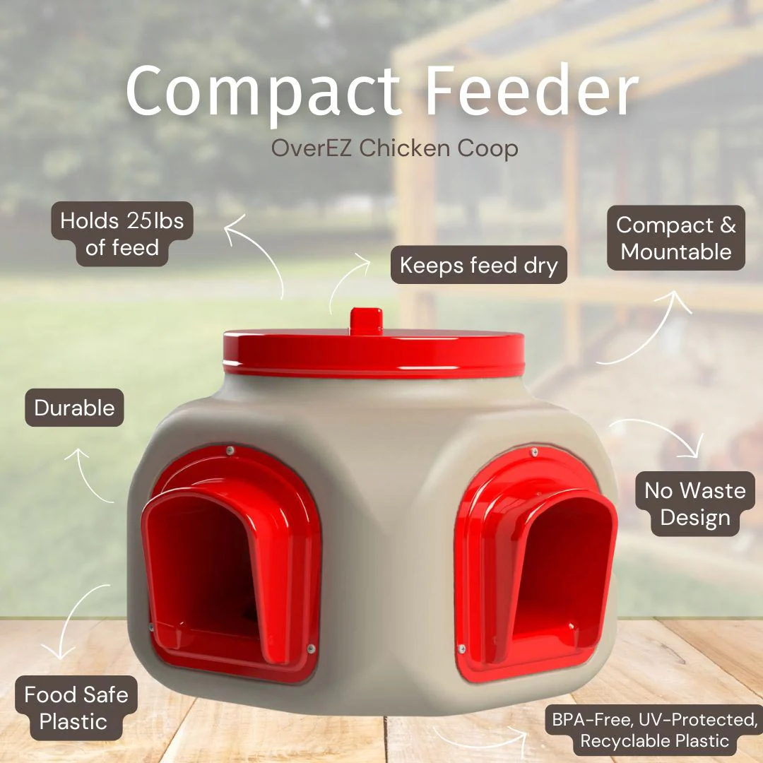 Compact Chicken Feeder - Image 2