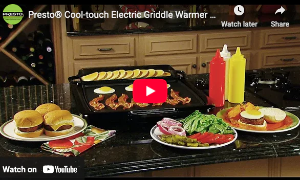 Cool-Touch Electric Griddle/Warmer Plus - Image 4