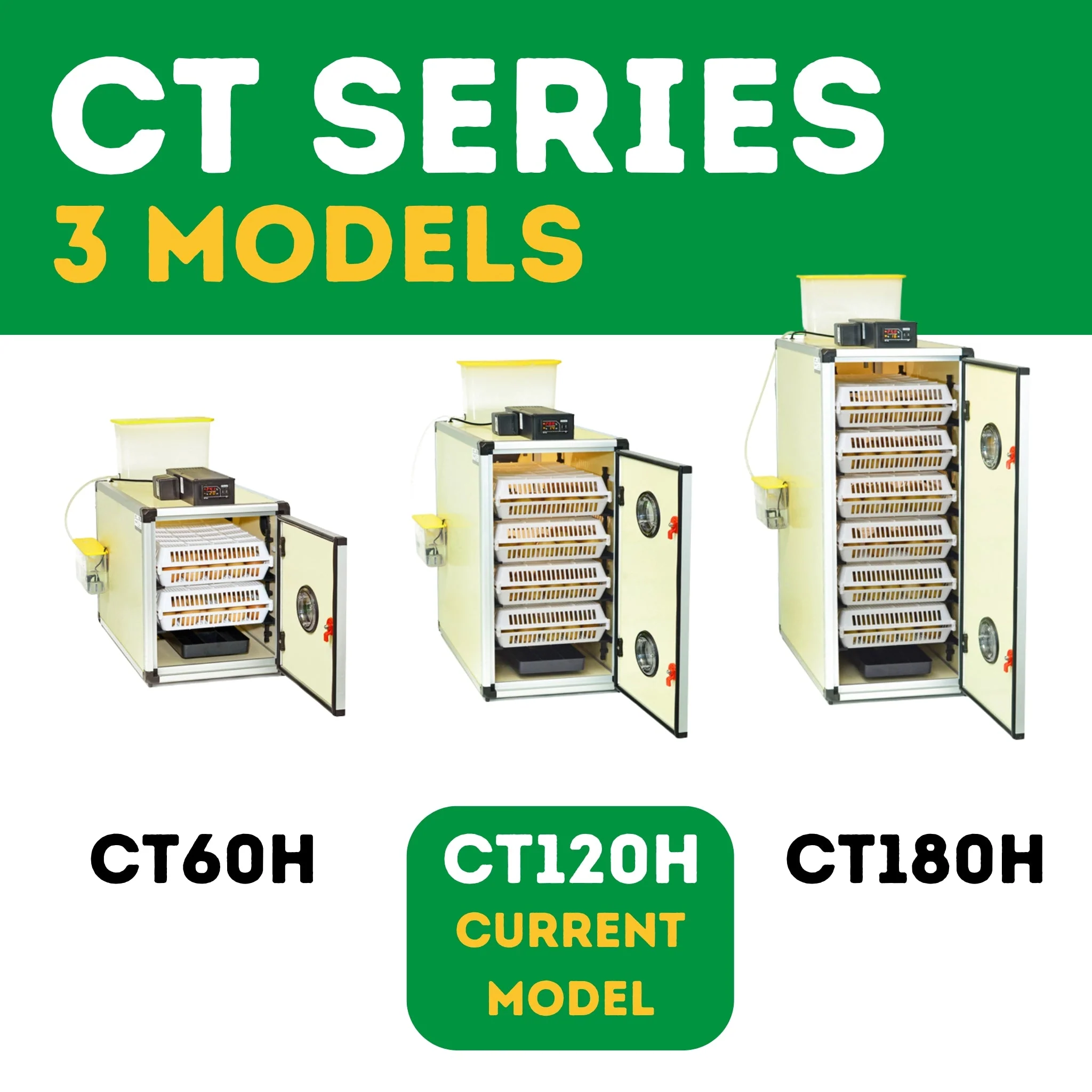 CT120 H - Egg Hatcher Only - Automatic Poultry Hatching Machine - Image 8