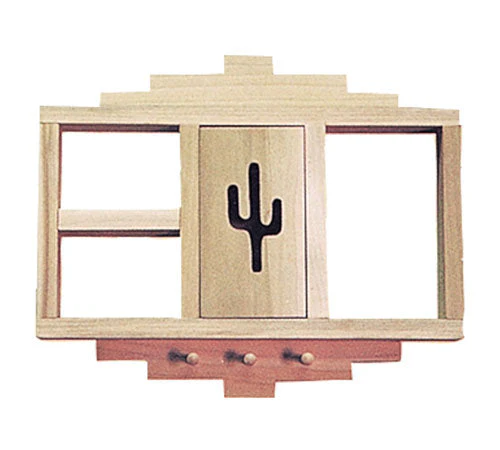 Curio Shelf With Pegs, E-Plan