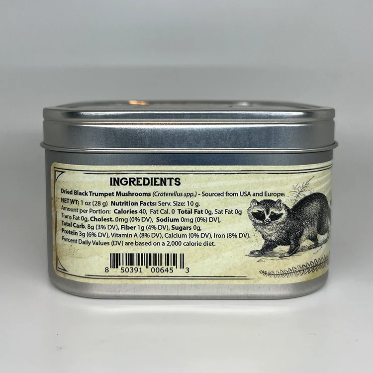 Dried Mushrooms, Black Trumpet - Image 2