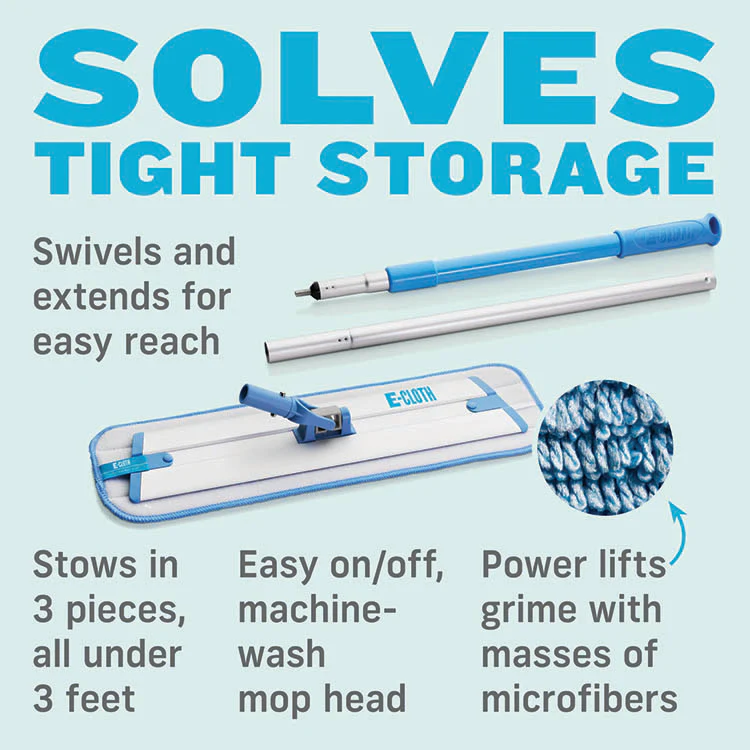 E-Cloth, Collapsible Deep Clean Mop - Image 3