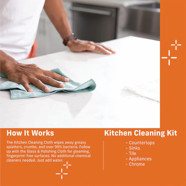 E-Cloth, Kitchen Cleaning 2-Pack - Image 3