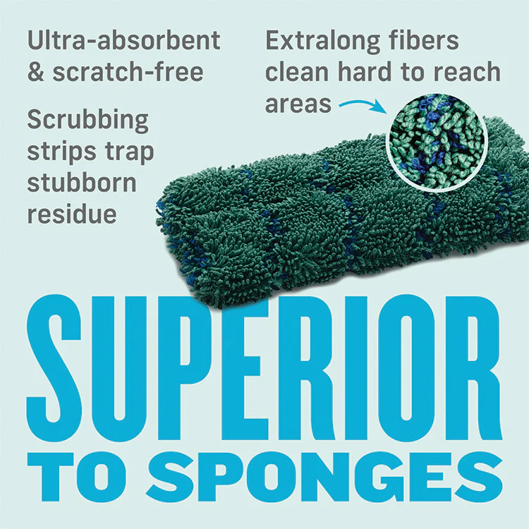 E-Cloth, Kitchen Dynamo Scrubber 2-Pk - Image 3